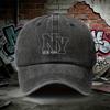 Pc Adjustable Denim Baseball Cap About NY NEW YORK Lightweight Printed WomenS Hat New York MenS Trendy Hat Ideal Gift