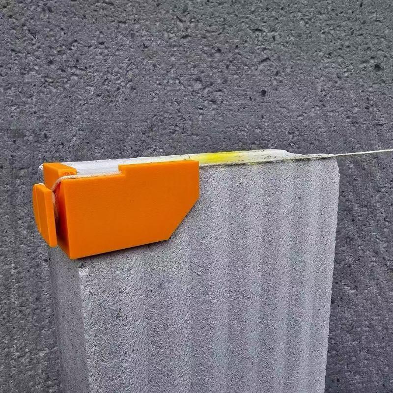 Bricklaying Wire Locator 2Pcs Heavy Duty Masonry Brick Line Corner Clamp Practical Tool for Household Wall Renovation