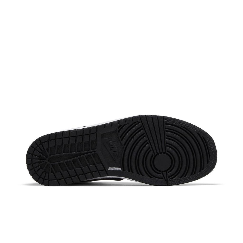 Air Jordan 1 Mid 'Quai 54' (Unisex) Black / White / Red Vintage Basketball Shoes CJ9219 001
