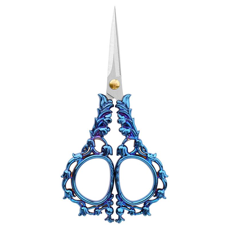 

Ретро Zakka, винтажные ножницы, резак для резки бумаги, антикварные инструменты для вышивания, швейная нить для портного стежка, золотые ножницы для вышивки крестом разноцветный