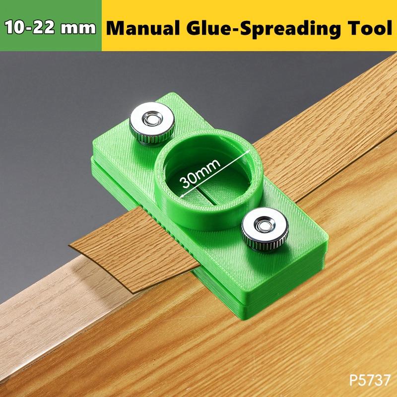 Woodworking Edge Banding Glue Applicator Board Brush Glue Limiter Multi Functional Installation Fixture Adjustable Manual Tools