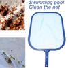 Swimming Pool Leaf Skimmer Net with Solid Plastic Frame Heavy Duty Spas Hot Tubs Fountains Fine Mesh Cleaning Net Pool Accessories