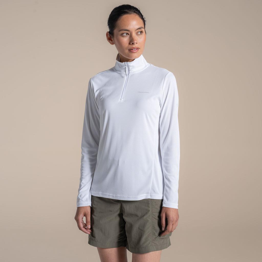 CRAGHOPPERS Womens/Ladies Nosilife Half Zip Top