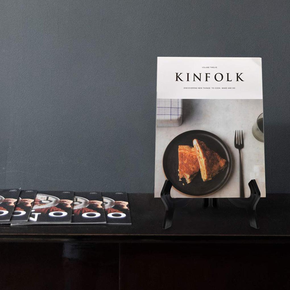 Packung mit 6 Ausstellungsständern Bilderrahmen Faltbare Stabile Halterung Haushalt Stützhalter Set Zubehör für Schlafzimmer Wohnzimmer