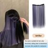synthetic 20 inch coloured straight hair extensions wig chemical fibre card hair women wigs holiday party Halloween Christmas