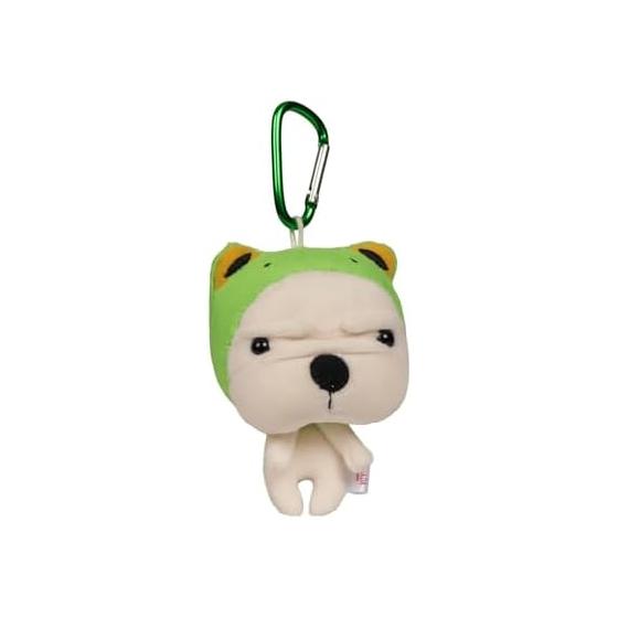 

Shinada Plush Toy Nagio Mascot Frog with Ball Chain Total Length Approx. 10cm