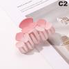 Cherry Blossom Hair Clip Frosted Grab Clip Fresh Versatile Shark Clip Pan Hair Grab Jewelry