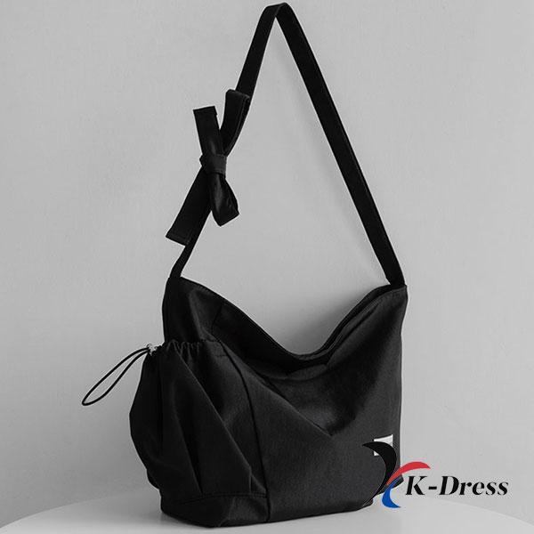 

Нейлонова кишенькова сумка через плече (1 колір) чорний