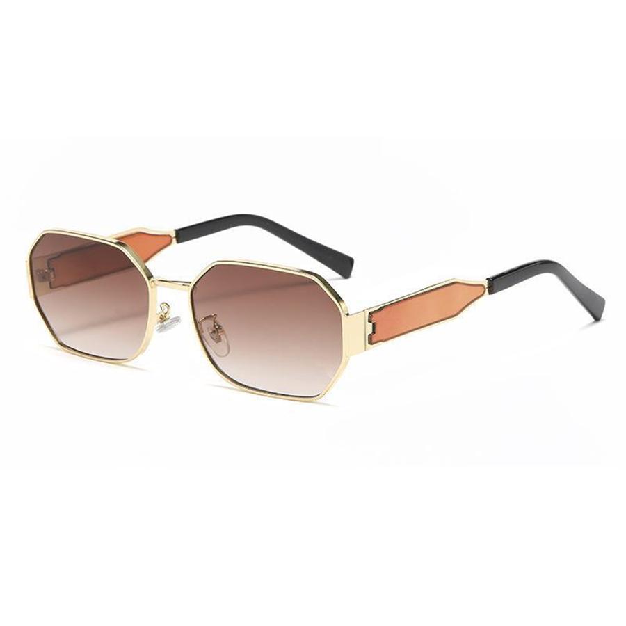 Fashion Sunglasses Small Frame Metal Sunglasses Non-polarized Fashion Accessory 