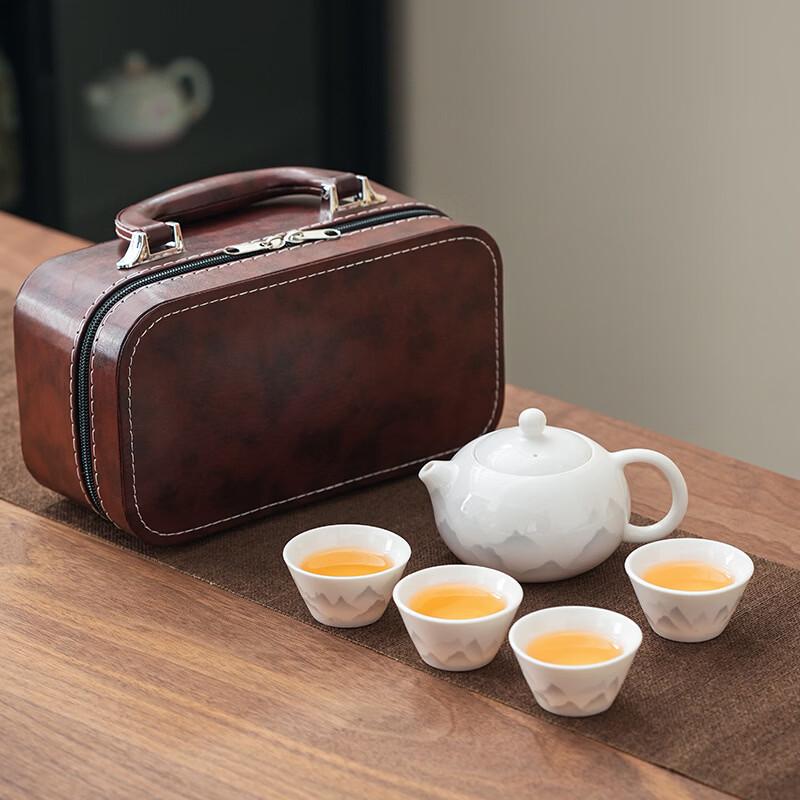 Yipan Portable Outdoor Travel Ceramic Tea Set