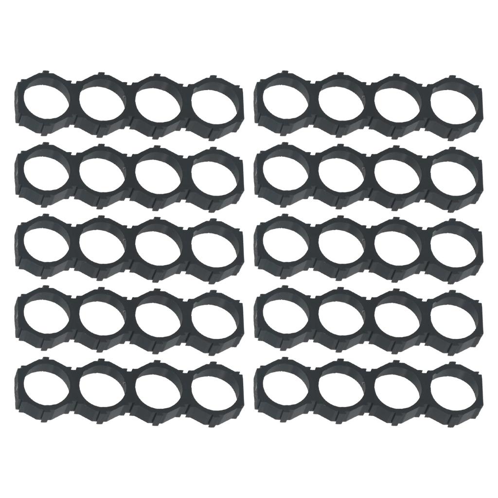 10pcs 21700 Battery Holder Stand Plastic Frame Brackets for Holding Battery Pack