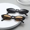 Retro Oval Cat-Eye Sunglasses – Vintage 90s Narrow Frame UV400 Fashion Eyewear for Women & Men