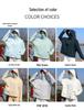 2025 Lightweight Breathable Ice Silk Sun Protection Clothing - Plus Size, Unisex, Summer Outdoor Wear