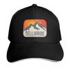 Telluride Colorado Vintage Retro Hiking Snowboarding Adventure Skiing Mountain Baseball Cap Hood Designer Cap Unisex Caps Womens