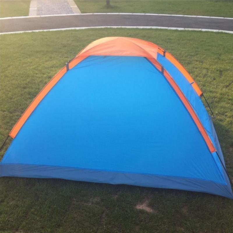 Lightweight Backpacking Tent, Easy Setup 2-Person Hiking Shelter, Compact & Portable for Outdoor Adventures, Single-Layer Design