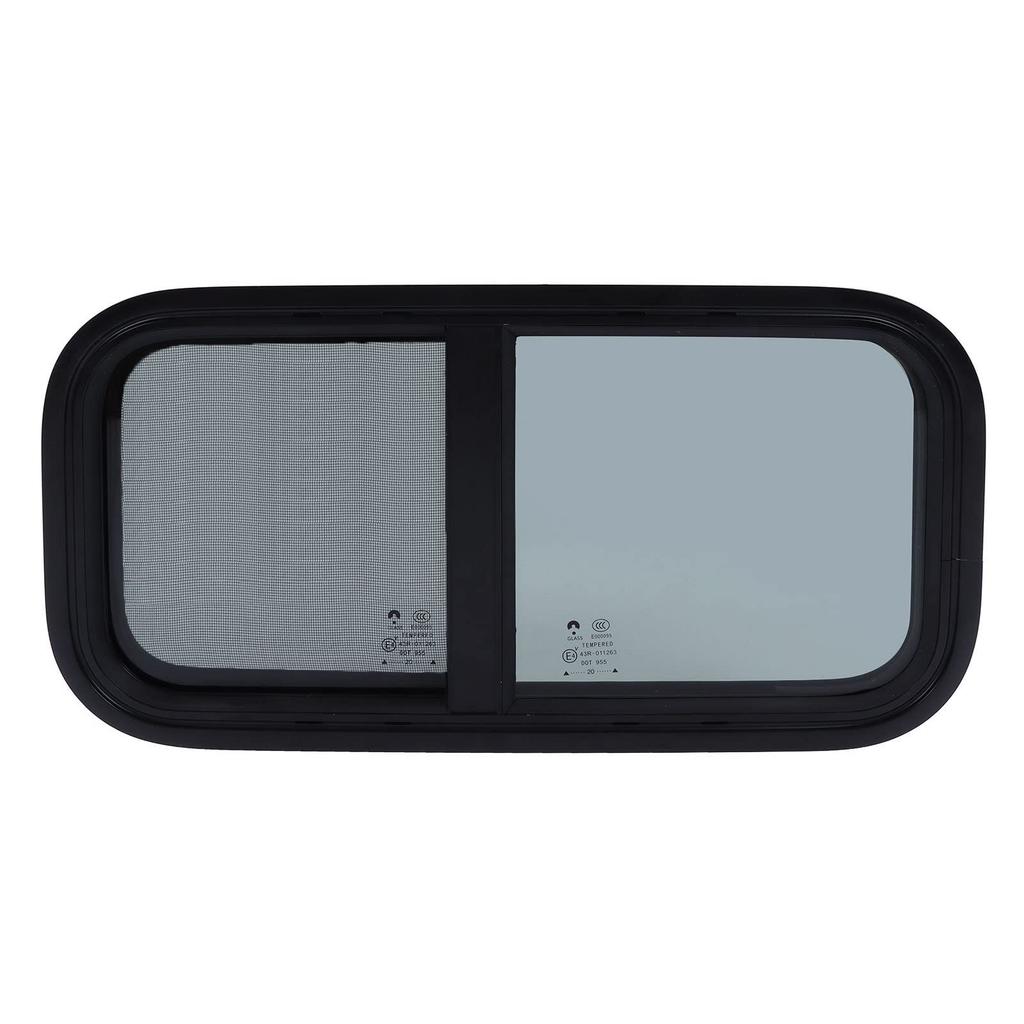 RV Window Screen for and Construction with Vertical and Horizontal Sliding Campers, Trailers, Vehicles, 600x300mm,