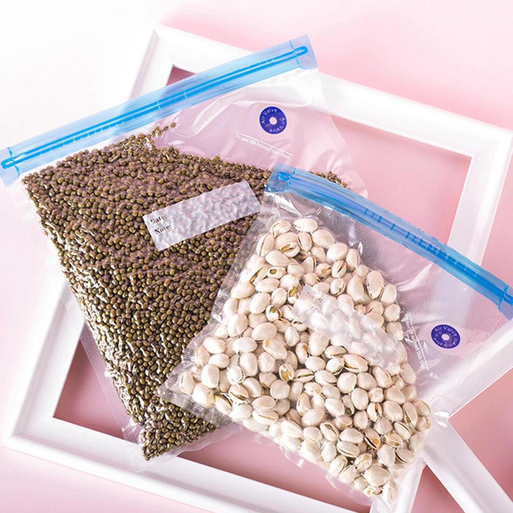 Vacuum Sealed Food Bags Household Food Vacuum Compression Bags Reusable Snacks Food Storage Bag Kitchen Accessories