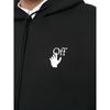 Off-White SS21 Red Tongue Out Over Logo Printing Pullover Loose Fit Black Men's OMBB037S21FLE0061001
