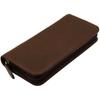 PILOT Pencil Case Pensamble Zipper Pen Case 01DBN Dark Brown PSPC01DBN