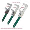 Multifunctional F-Type Adjustable Pipe Wrench Key Large Mouth Plumbing Spanner