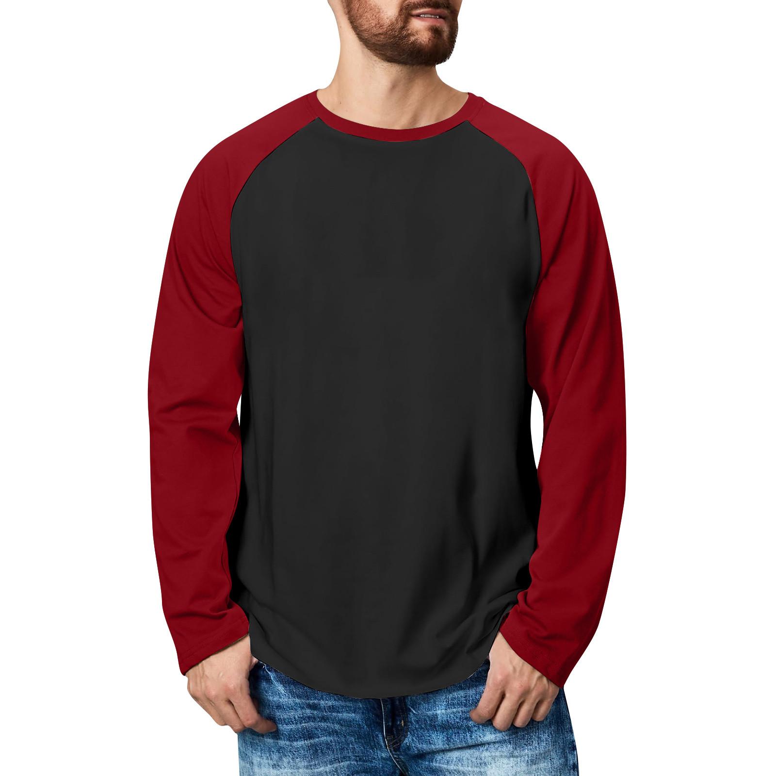 Весенне-осенняя мужская толстовка с воротником-стойкой на открытом воздухе — фото 8