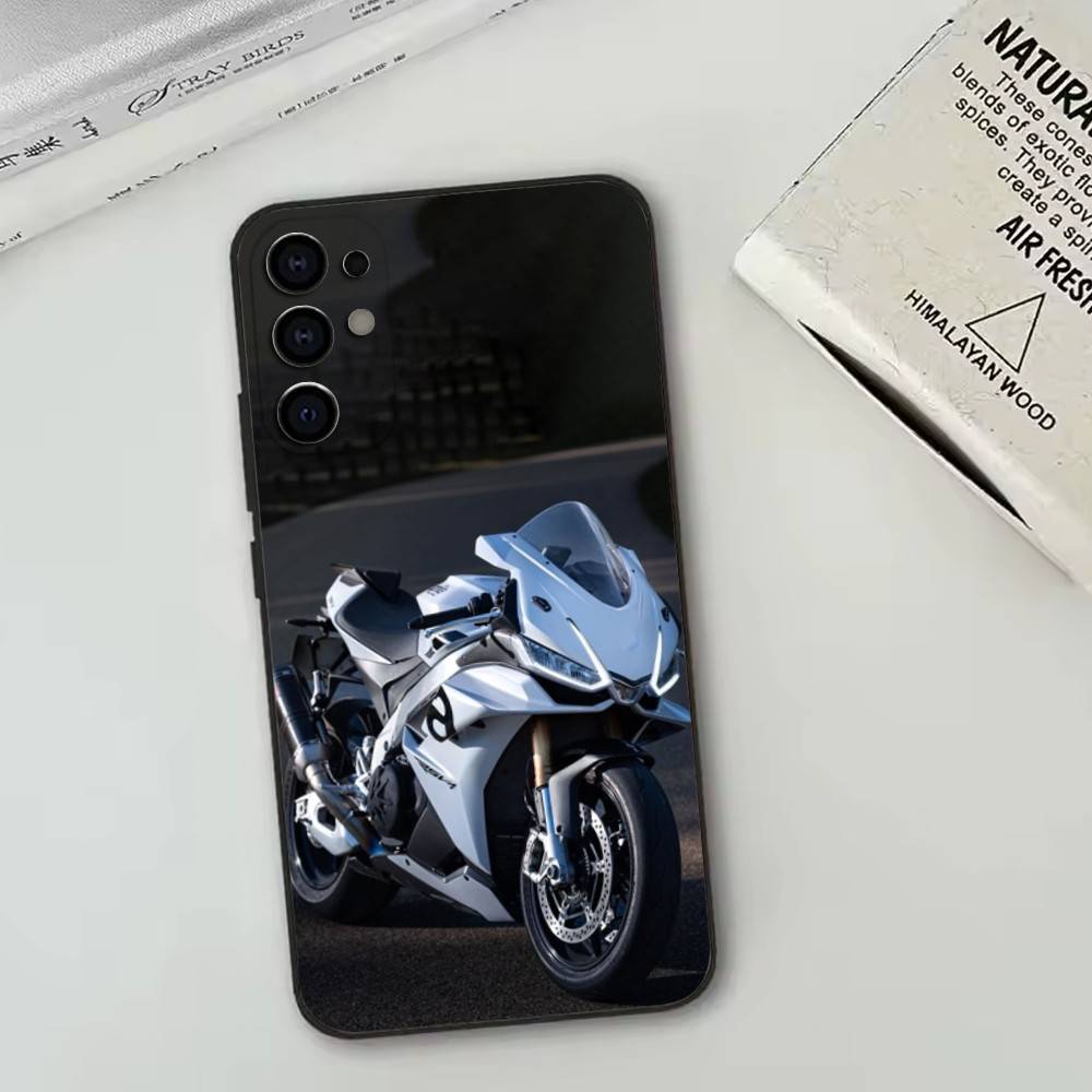 RSV4 Factory Phone Case For Samsung S25,S24,S21,S22,S23,S30,Ultra,S20,Plus,Fe,Soft Silicone Black Cover