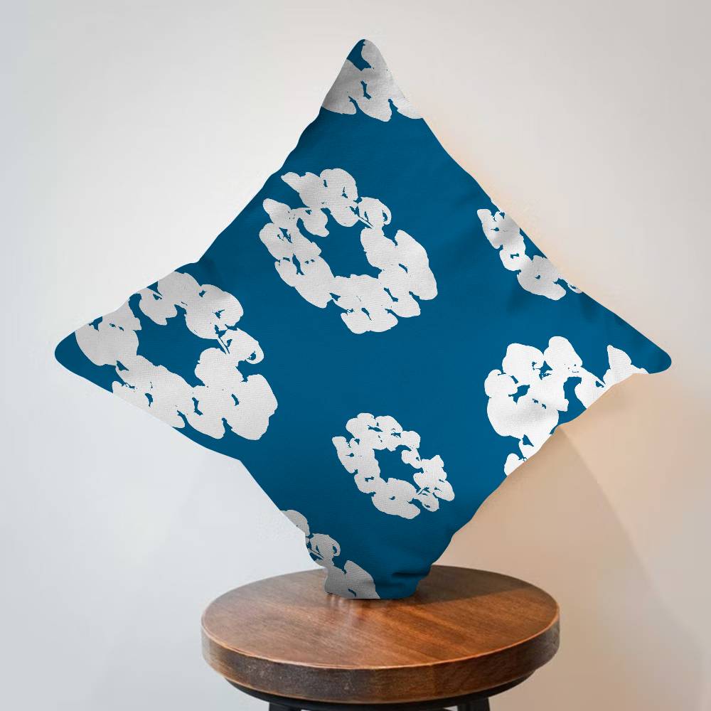 Luxus D-Denim T-Tears Kissenbezug Auto Dekokissenbezug Für Sofa Auto Weihnachtsgeschenk 40x40cm 45x45cm