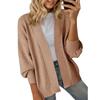 Women's Cardigan Sweaters Lightweight R-Neck Long Sleeve Outfits Fall Fashion Clothing