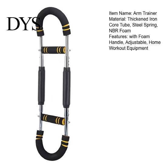 Adjustable Resistance Arm Trainer Twister Men Chest Workout Equipment Upper Forearm Strengthener Body Portable Power Bar Fitness Gear Exerciser
