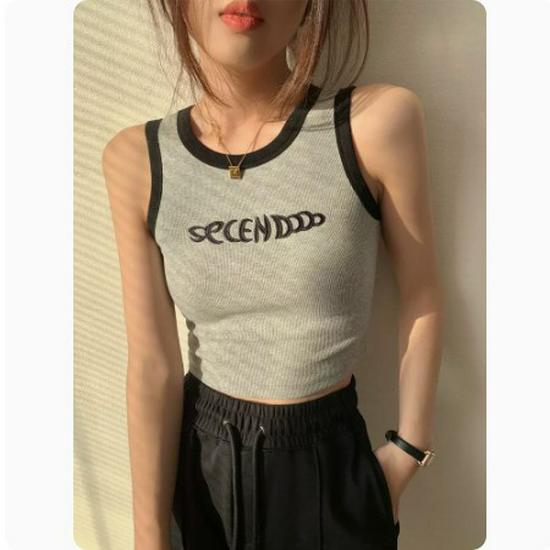 

Women s Pink Ribbed Racerback Camisole - Sleeveless Summer Top Small [70-110 lbs] черный серый