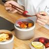 Contenedor Bento 3H de 1/2/3/4 Uds., contenedor de tiempo de conservación del calor, práctico contenedor de frutas para comida de Picnic de calidad alimentaria para uso diario