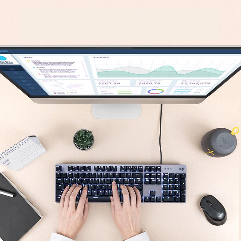 Logitech K848 Series Wired Mechanical Keyboard