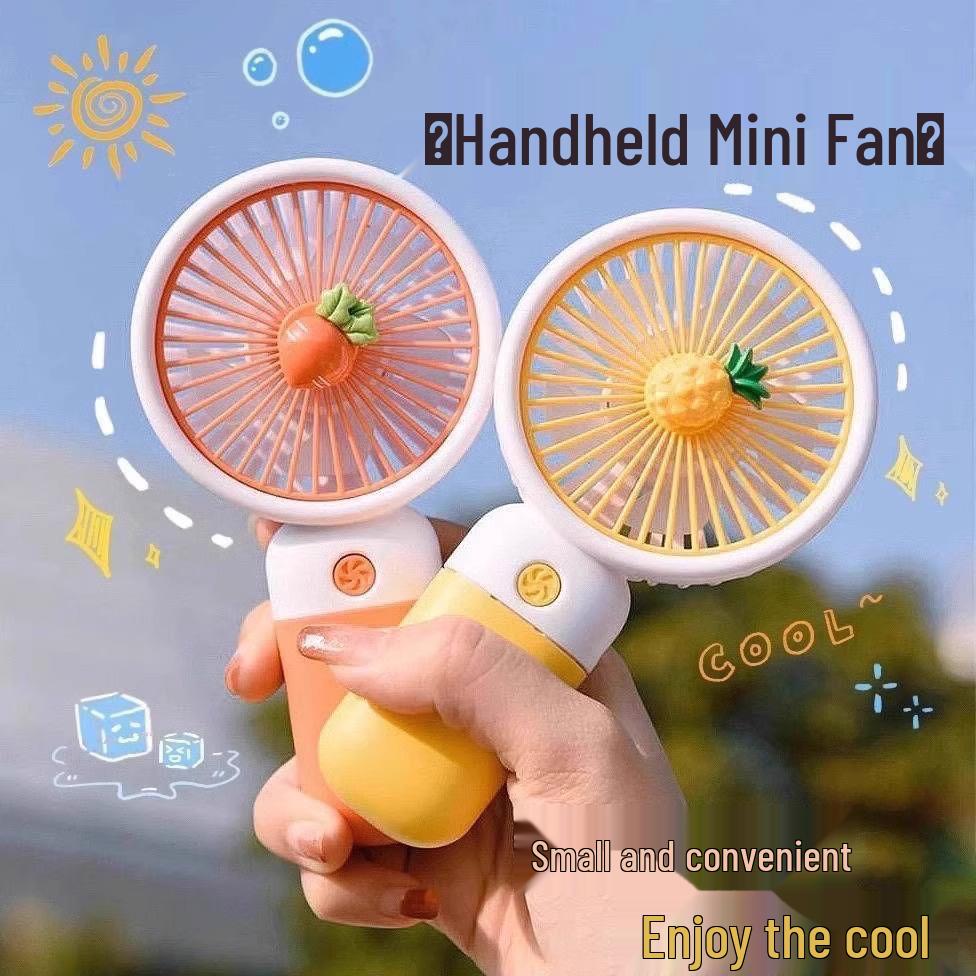 Newcomer Discount: Portable USB Rechargeable Handheld Mini Fan for Kids