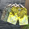Übergröße M-7XL Sommer Shorts Herren Elastischer Bund Leopardenmuster Lässige Shorts Sommerkleidung