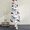 Summer Cotton Silk Loose Nightgown for Plus Size Women - Casual Mom Style Home Dress