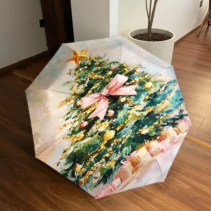 

Christmas Tree with Pink Bow - Festive Decoration for Home, Office, or Outdoor Use - Perfect Gift for Fans, Travelers, and Everyday Use - Au