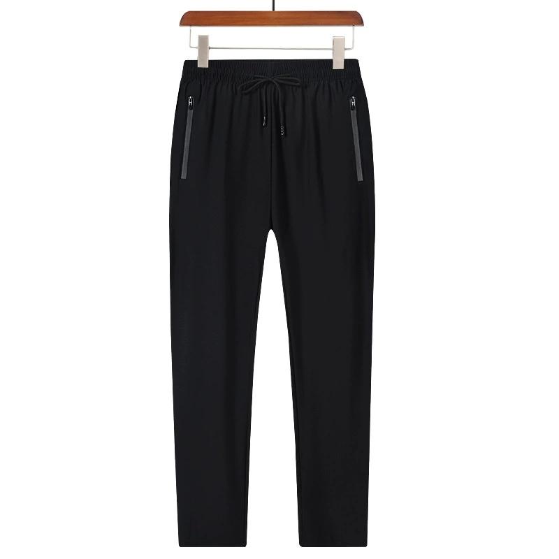 Ice Silk Breathable Men's Sports Pants Quick Drying Sweat-absorbing Comfortable Cool Outdoor Pants for Trousers