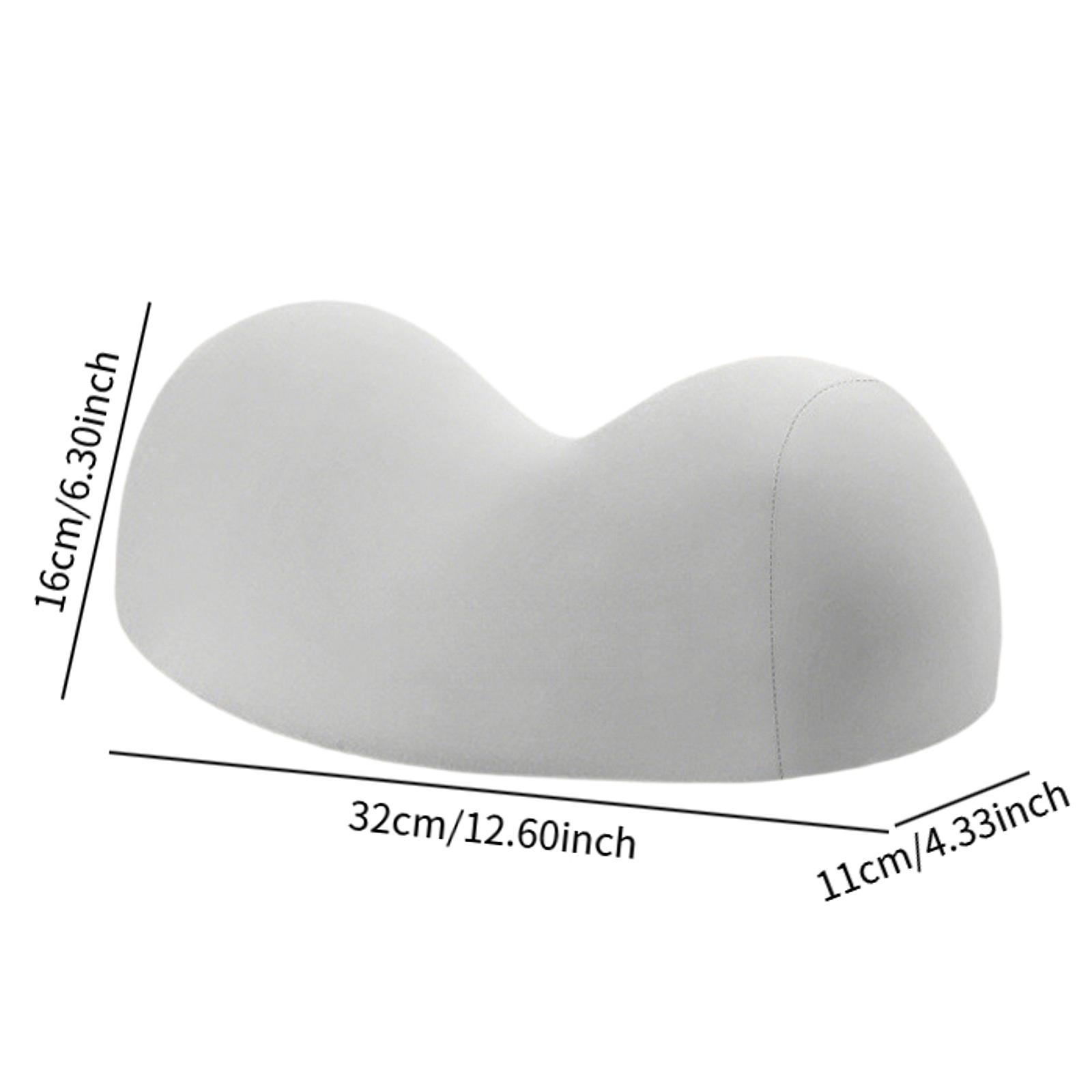 Cervical Pillow, Neck Pillow Contoured Support Pillows for Side Sleeper Ergonomic Orthopedic Sleeping Pillow, Neck Pain светло-серый
