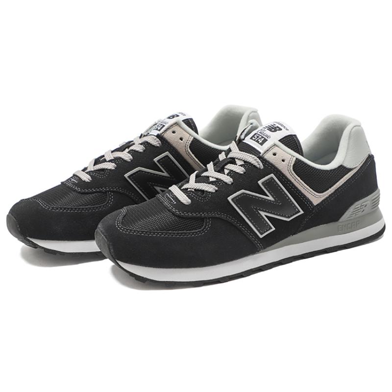New Balance 574 Black White Sneakers ML574EVB
