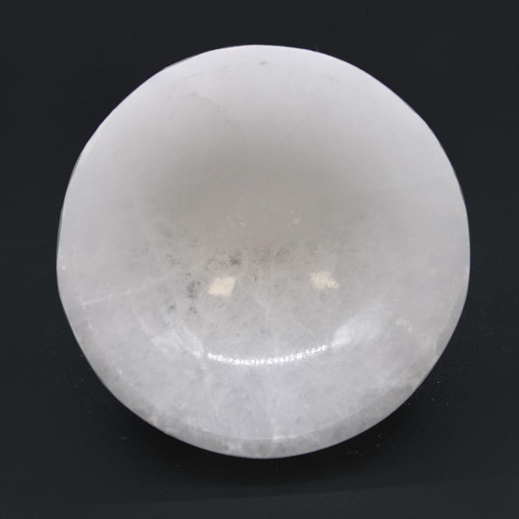 Selenite Bowl Round 10 cm