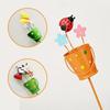 1pc Butterfly Garden Stakes Colorful Metal Ornaments for Outdoor Decor, Patio & Lawn Flower Pot Accents
