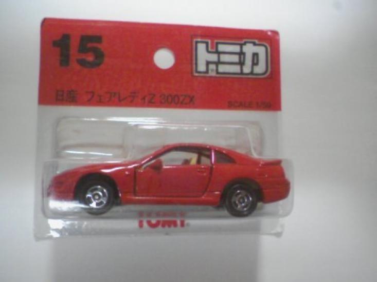 Tomica 15 Nissan Fairlady Z 300ZX Red Blister Pack