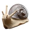 Snail Miniature Figurine Model Coarse Pottery Ceramics Snail Statue Ornament for Fairys Garden Landscape Decoration