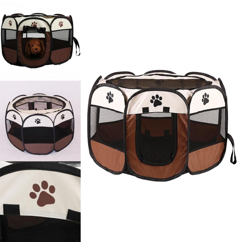 Foldable Pet Playpen Convenient And Travel-friendly Solution For Your Furry Friend