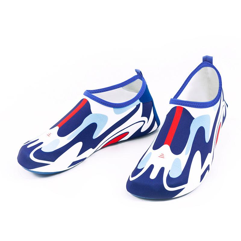 Quick-drying beach shoes men's and women's diving snorkeling shoes wading beach socks women's swimming non-slip soft-soled quick-drying