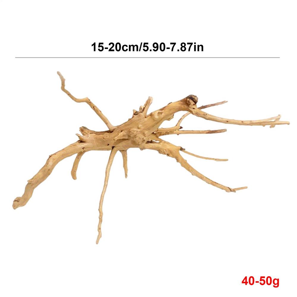 Aquarium Driftwood Decor Natural Sinkable Tree Root Wood Branches Terrarium Decor for Aquarium Reptile Snake Spiders