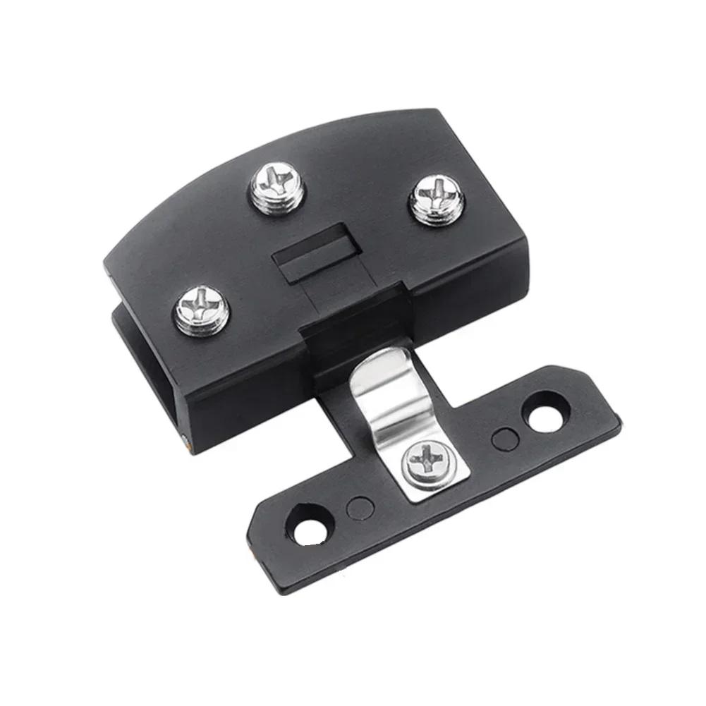 Cabinet Assembly Furniture Installation Black Zinc Alloy Hinge Automatic Card Position Hinge Wine Cabinet Hinges