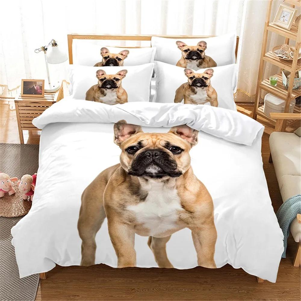 Comforter Red Love Cartoon Dog Dachshunds Animals Theme For Dog Lovers Gifts Bedroom Decorations For Children Teens Women Men