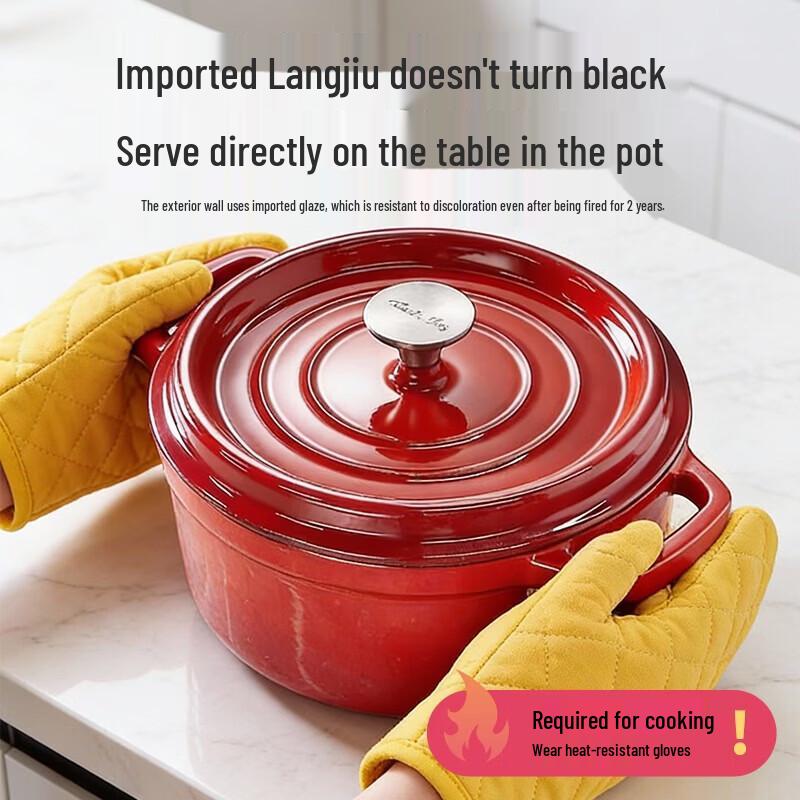 

COOKER KING Heritage 40 Cast Iron Enamel Soup Pot