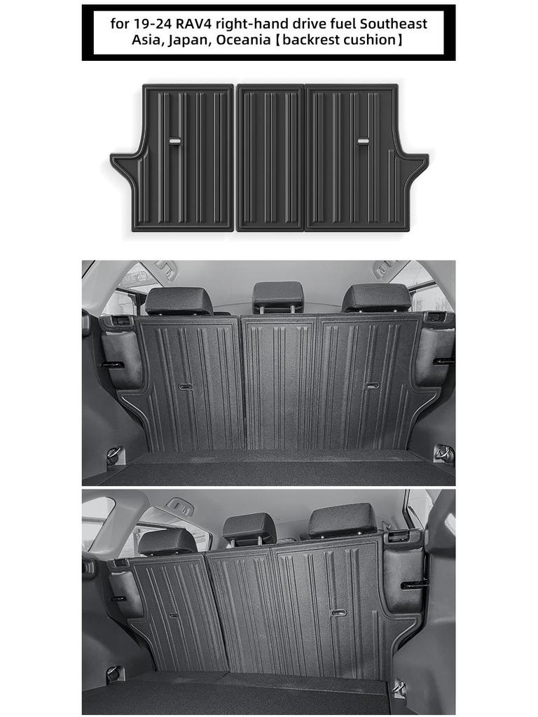19-24 Toyota RAV4 Högerstyrd TPE Golvmattor - Anpassad Passform